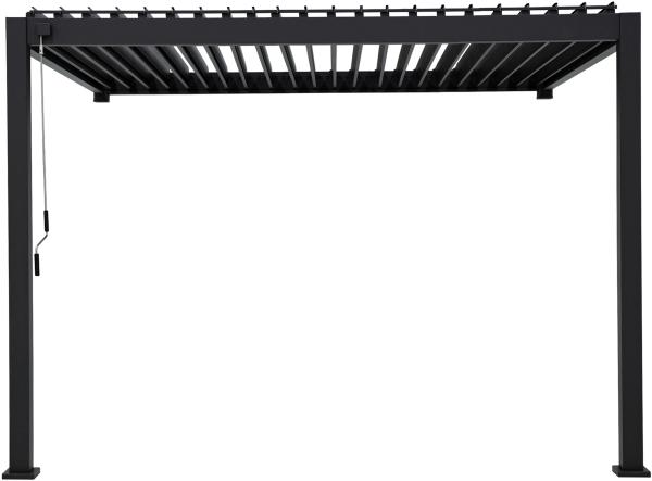 Mirador Classic 3x4 m Wandmontage Pergola, anthrazit