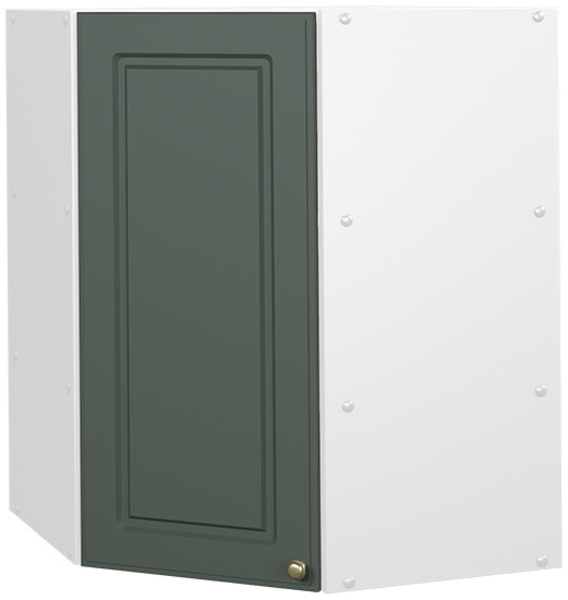 Eckhängeschrank Fame-Line Grün-Gold Landhaus 57 cm Vicco