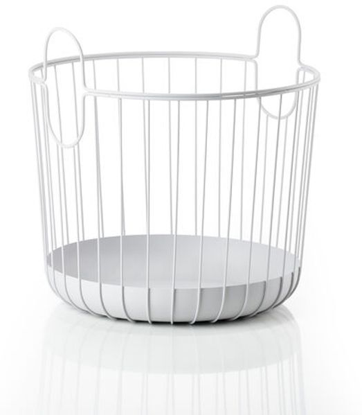Korb "Inu", Soft grey groß