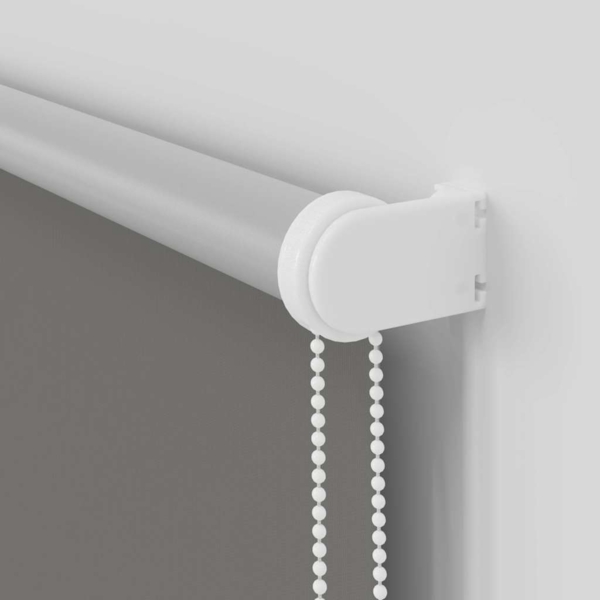 vidaXL Verdunkelungsrollo Grau 145x150cm Stoffbreite 141,6cm Polyester 4011137 Bild 10