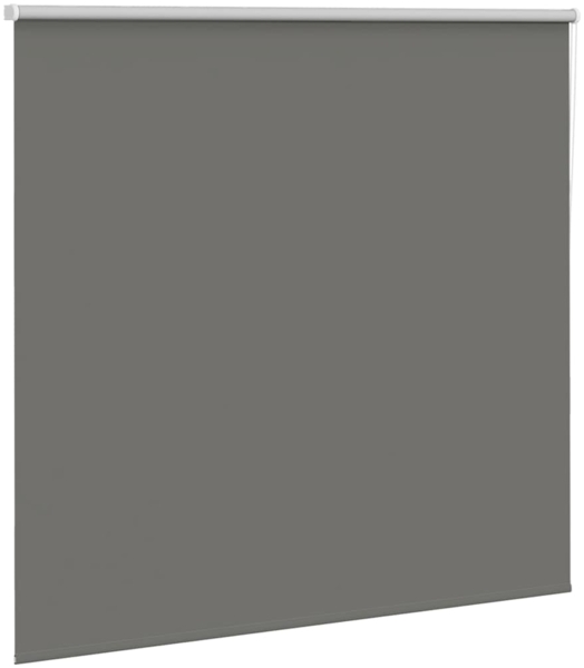 vidaXL Verdunkelungsrollo Grau 145x150cm Stoffbreite 141,6cm Polyester 4011137 Bild 2