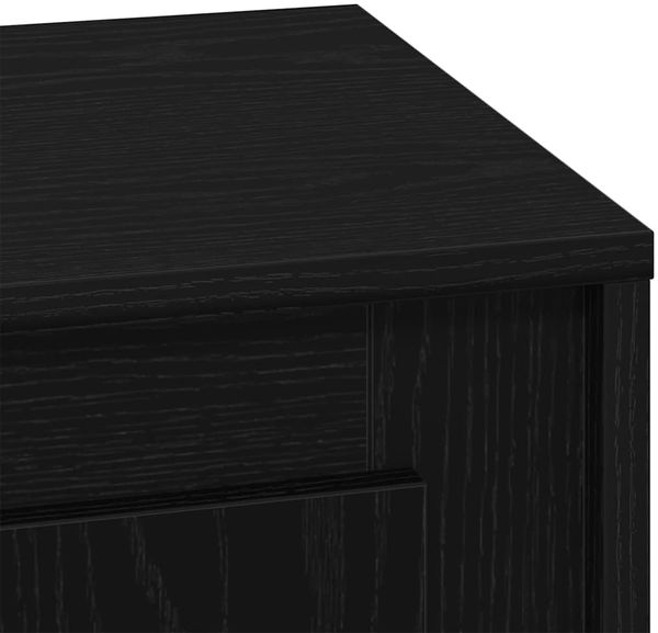 vidaXL Nachttisch Schwarz 44 x 34,5 x 45 cm Holzwerkstoff 869564 Bild 10