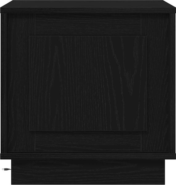 vidaXL Nachttisch Schwarz 44 x 34,5 x 45 cm Holzwerkstoff 869564 Bild 7
