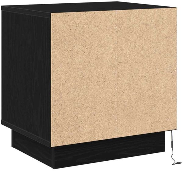 vidaXL Nachttisch Schwarz 44 x 34,5 x 45 cm Holzwerkstoff 869564 Bild 9