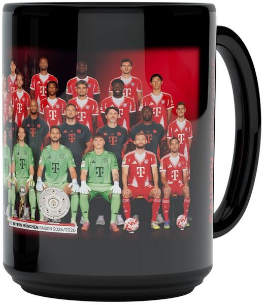 FC Bayern München Tasse FC Bayern München Tasse Team 2025-26 I 0,4 l, Keramik