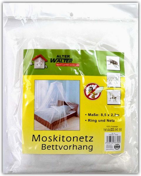 XXL Moskitonetz Bettvorhang Mückenschutz fürs Bett Fliegennetz Betthimmel