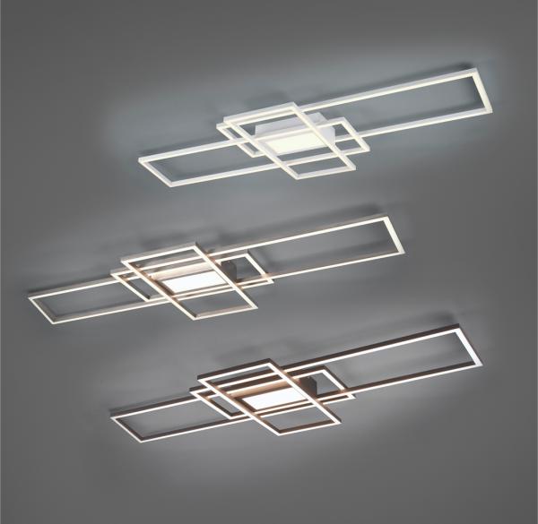 620010407 Nickel matt LED Deckenleuchte IRVINE Deckenlampe ca. 105x42 cm Bild 4