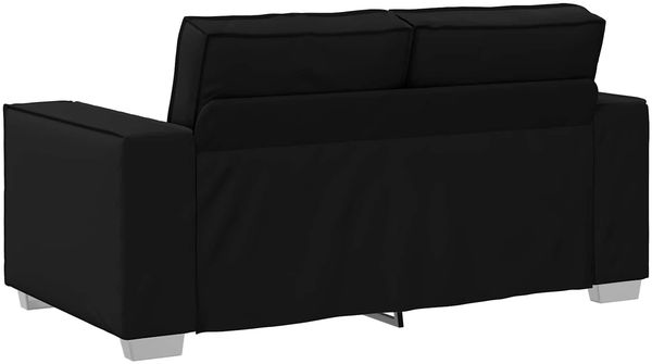 vidaXL Zweisitzer-Sofa Schwarz 160 cm Kunstleder 4105050 Bild 6