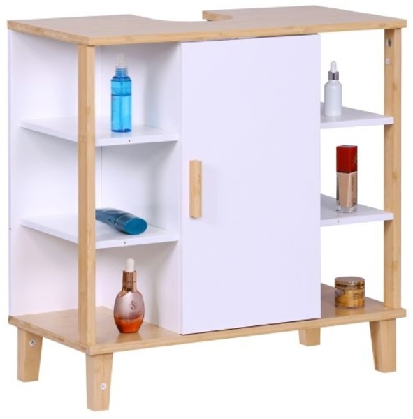 Waschbeckenunterschrank Tür & Ablagen 10051479