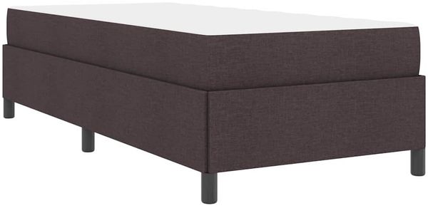 vidaXL Boxspringbett Dunkelbraun 100 x 200 cm Stoff 3398839 Bild 9