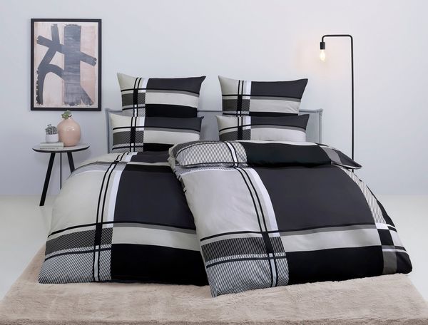 OTTO home Bettwäsche NINA, in verschiedenen Qualitäten, Microfaser, 2 teilig, in den Größen: 135x200 oder 155x220 cm