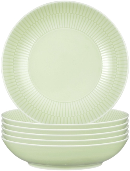 Seltmann Weiden Amina Suppenteller ø 21,2 cm 6er Set Seladon