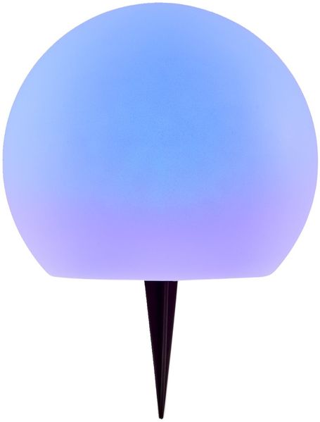 Ambia Garden Solarleuchte BALL, Kunststoff weiß, Durchmesser 20 cm, mit Farbwechsler RGB