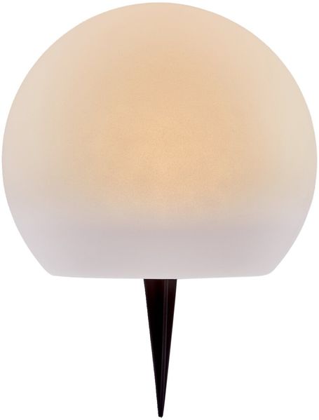 Ambia Garden Solarleuchte BALL, Kunststoff weiß, Durchmesser 20 cm, mit Farbwechsler RGB