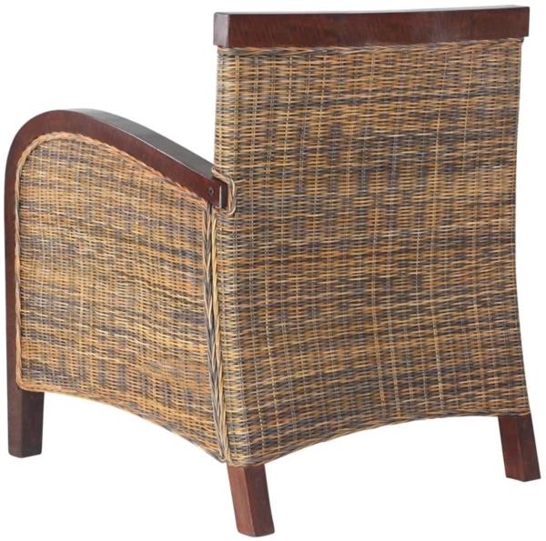 vidaXL Sessel Rattan Handgeflochten 242025 Bild 2