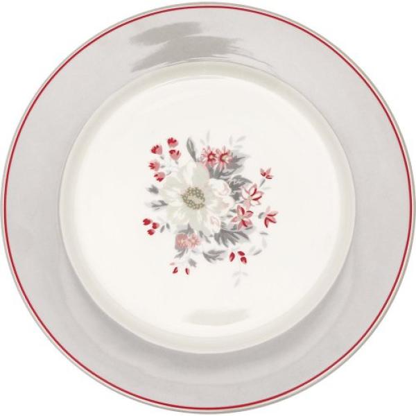 Greengate Speiseteller Abella White (25,6cm) STWDINABL0106