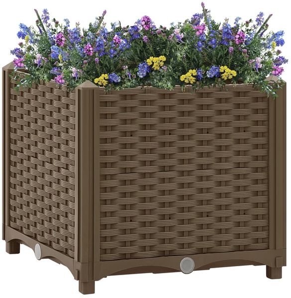 vidaXL Hochbeet 40x40x38 cm Polypropylen 316515