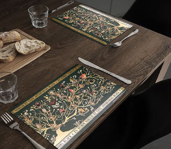 Cinereplicas Platzset Harry Potter Platzdecken Set Black Family - Platzdeckchen, (4-St)