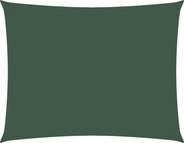 vidaXL Sonnensegel Oxford-Gewebe Rechteckig 3x6 m Dunkelgrün 135488