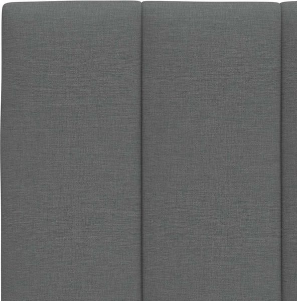 vidaXL Bett mit Matratze "Hanko" Dunkelgrau 180x200 cm Stoff 3310546 Bild 10