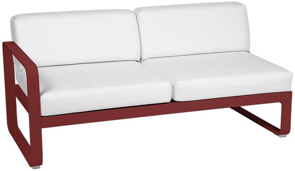 Bellevie Lounge 2-Sitzer Modul 43 Chili 81 Grauweiß Links
