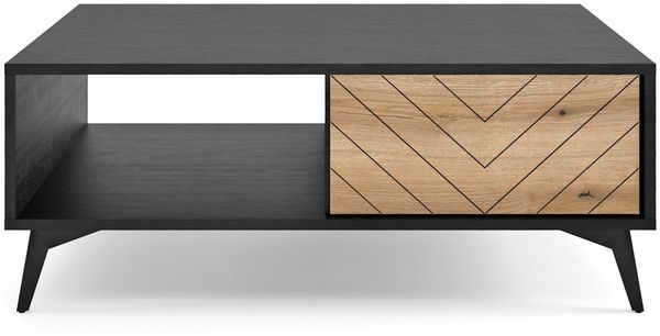 Selsey ‘Boulia’ Couchtisch mit Fischgrätmuster, 40 x 104 x 68 cm Bild 5
