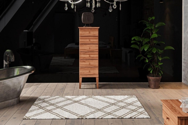 Kommode LENNES Buche massiv 46x133x45 cm Bild 2