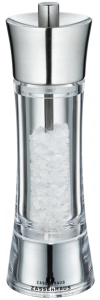Salzmühle AACHEN 18 cm Acryl/Edelstahl