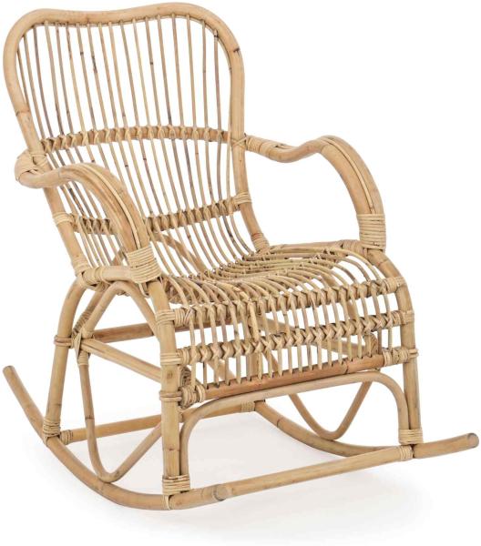 Sessel Casimira aus Rattan, Natur