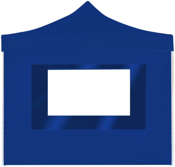 vidaXL Profi-Partyzelt Faltbar mit Wänden Aluminium 2×2m Blau 48931