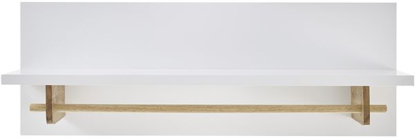 Wandpaneel >CERVO Garderobe< (BxHxT: 97x35x32 cm) in weiß - 97x35x32 (BxHxT)