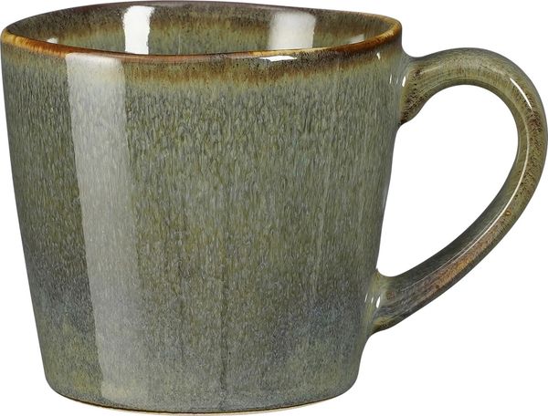 Mica Decorations Tasse Racco stoneware 7,5x8,5 cm grün