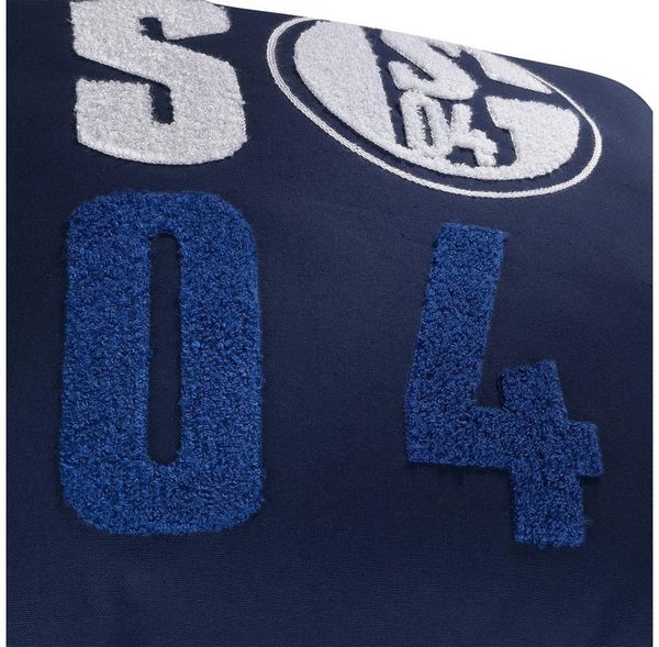 FC Schalke 04 Dekokissen FC Schalke 04 Kissen Buchstaben blau
