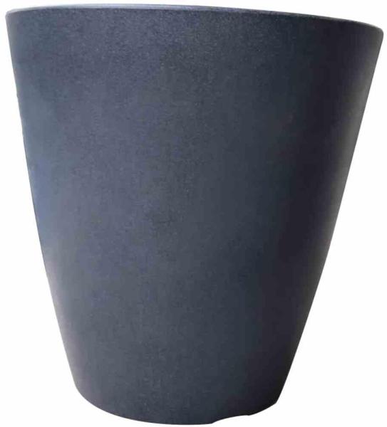 Pflanzgefäß Pflanzkübel Pflanztopf Blumentopf Kübel Topf BILBAO 35 anthrazit Ø 35 x 20 cm