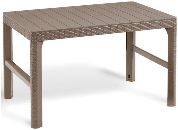 Keter Gartentisch Lyon Cappuccino-Braun 420015