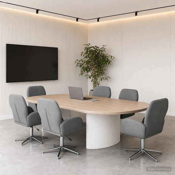 vidaXL Drehstühle 6 Stk. 54 x 58 x 90 cm Dunkelgrau Stoff 3428312