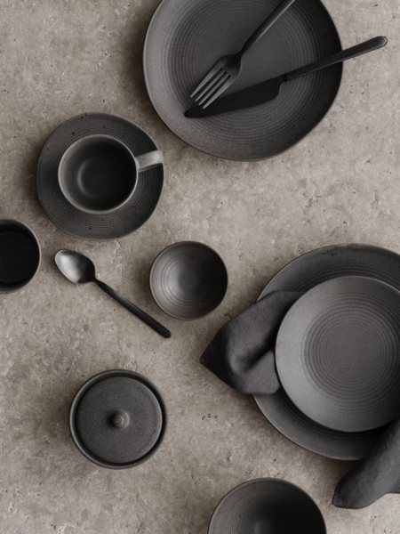 Blomus Besteck-Set 16-tlg. Stella, Besteck, Löffel, Gabel, Messer, Edelstahl matt, Black, 64195 Bild 3