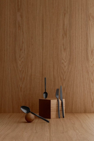 Blomus Besteck-Set 16-tlg. Stella, Besteck, Löffel, Gabel, Messer, Edelstahl matt, Black, 64195 Bild 2