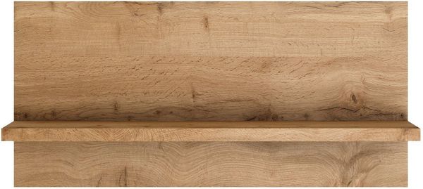 KOCHSTATION Wandboard KS-Milan, Regal in natürlichen Wotaneiche-Dekor, praktische Ablagefläche