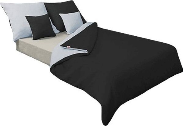 Multitex Bettwäsche Posciel 160 x 200 3-tlg. Satin Double Face Gold 14