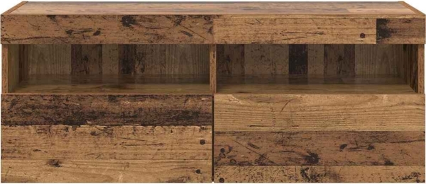 vidaXL TV-Wandschrank Altholz 100 x 30 x 40 cm Holzwerkstoff 882983 Bild 6