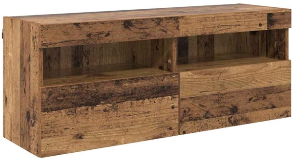 vidaXL TV-Wandschrank Altholz 100 x 30 x 40 cm Holzwerkstoff 882983 Bild 1