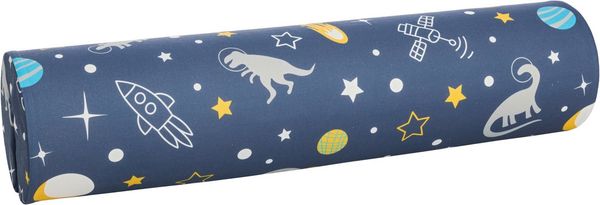 PAIDI Nackenkissen mit verschiedenen Motiven, 85 cm Länge, Baumwolle, Bettkantenschutz, Aufsteckkissen, abnehmbarer und waschbarer Bezug, Rückenkissen