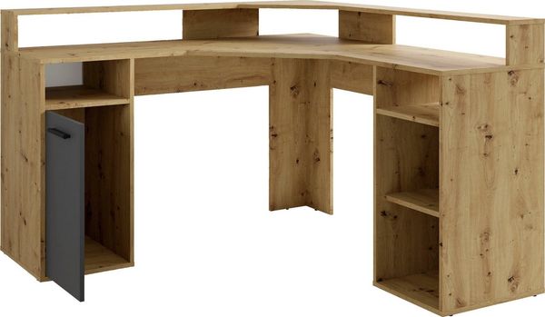 byLIVING Gamingtisch Fox, Breite 139 cm, moderner Eck-Schreibtisch