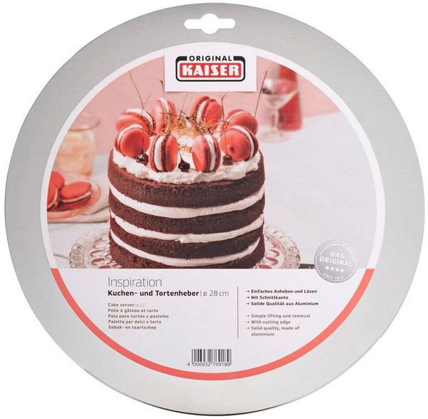 KAISER Kuchenheber Patisserie Ø28cm Aluminium