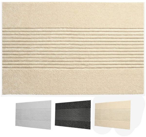 Floordirekt Fußmatte Schmutzfangmatte Circa waschbar für Innen & Außen rutschfeste Türmatte, pflegeleicht und bei 30 °C maschinenwaschbar