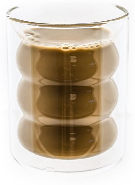 Mulex 4 Tlg. Espressogläser Latte Macchiato Gläser Dopplewandig Gläser-Set 200 ml