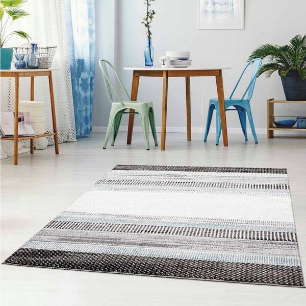 Carpet City Teppich Moda 1142, rechteckig, Höhe: 11 mm, Läufer, Kurzflor, Wohnzimmer