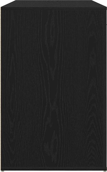 vidaXL Schreibtisch mit Speicher Schwarz Eichen-Optik 100 x 49 x 74 cm 862804 Bild 8