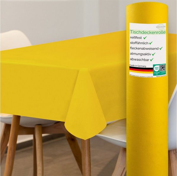 Sensalux Tischdecke Tischdeckenrolle 25m aus stoffähnlichem Vlies, Farbe + Breite wählbar